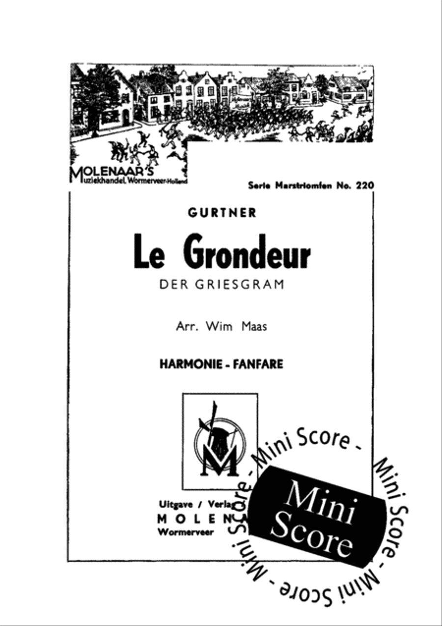 Le Grondeur Fanfare Band scores gallery preview page 3