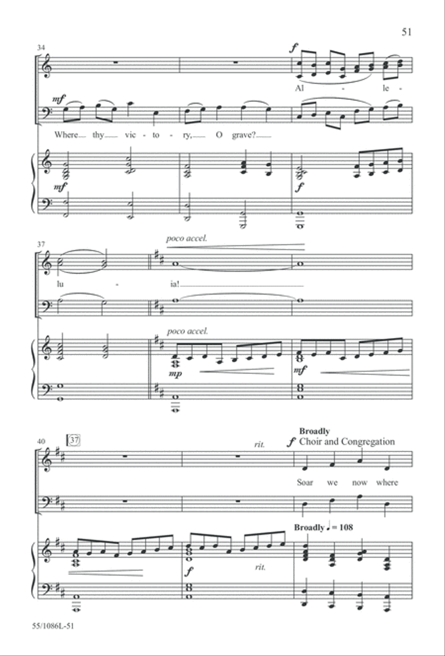 Out of the Shadows 3-Part scores gallery preview page 51