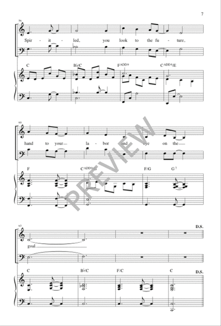 Called by Christ 4-Part scores gallery preview page 7