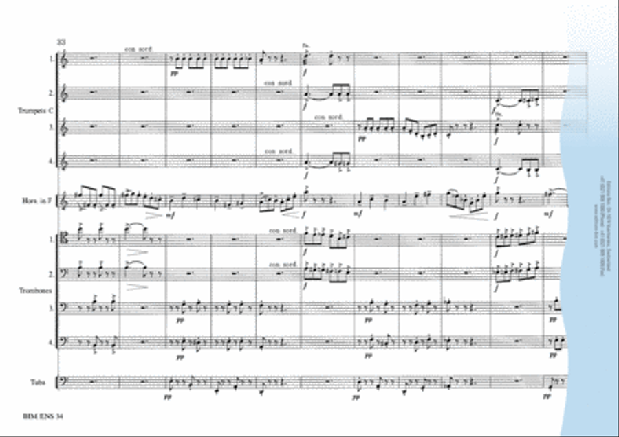 Brass Symphony Horn scores gallery preview page 17