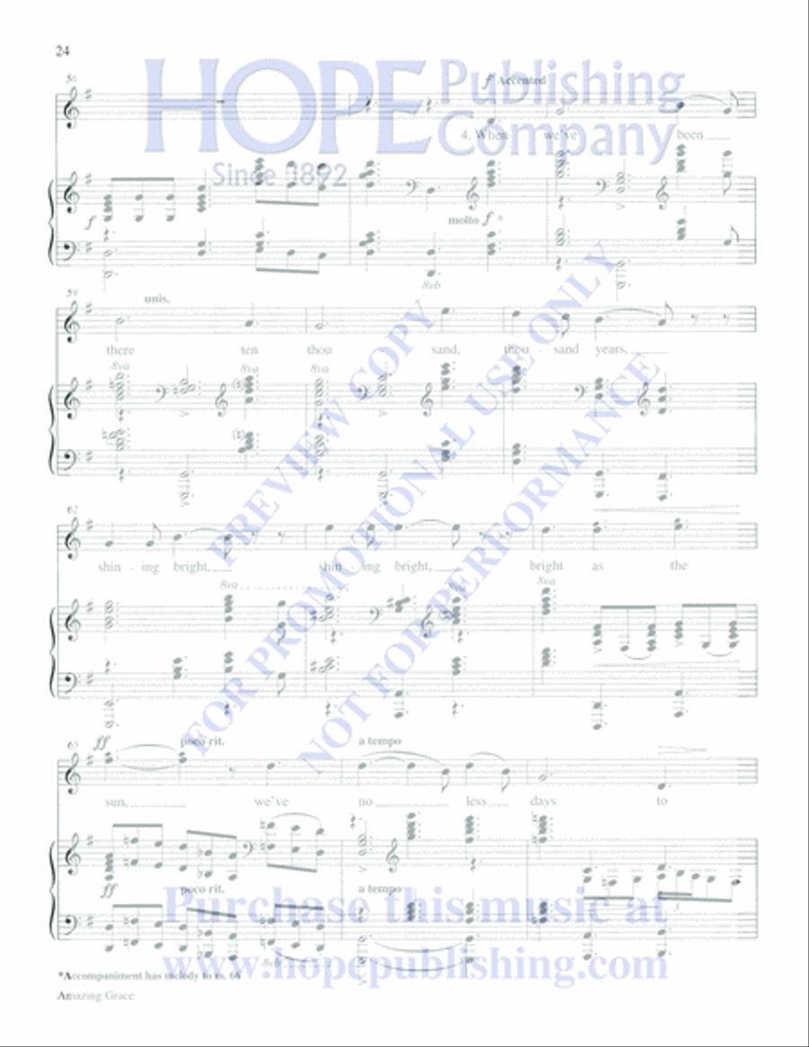 Seven Sacred Vocal Solos High Voice scores gallery preview page 27