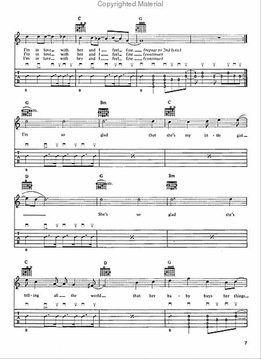 The Beatles Guitar Electric Guitar scores gallery preview page 3