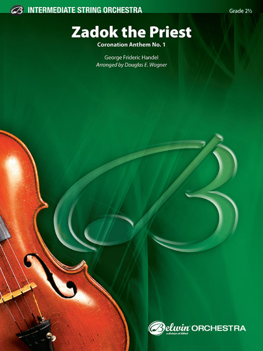 Zadok the Priest String Orchestra scores gallery preview page 1