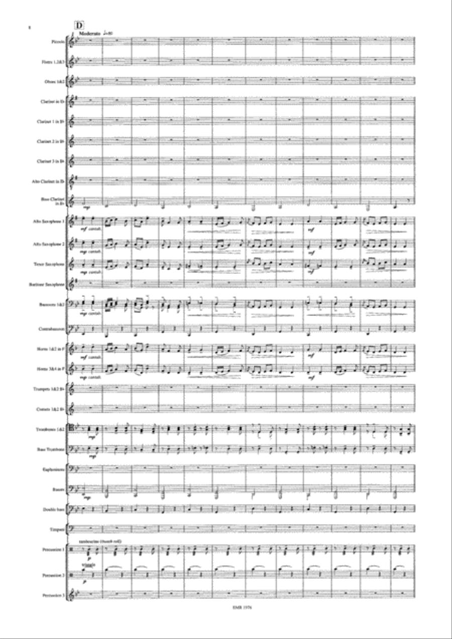 Russian Sailors Dance Russian Sailors Dance Concert Band scores gallery preview page 9