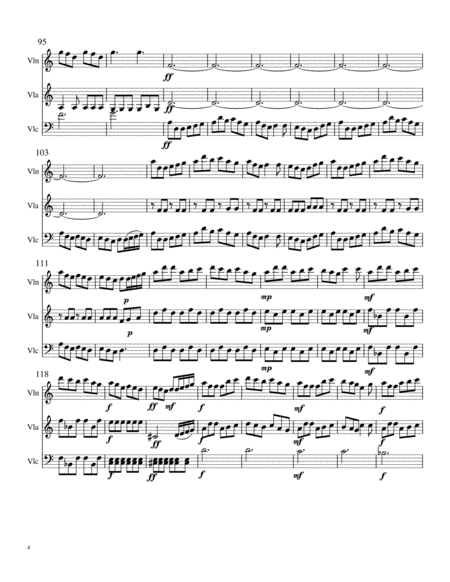 Irish Jig Medley, for String Trio (Violin/Violin or Violin/Viola and Cello) image number null
