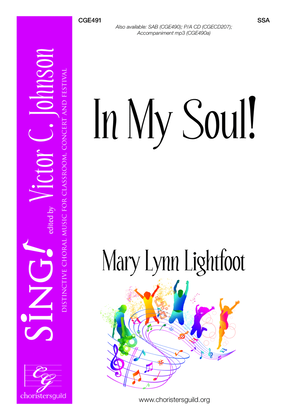 Book cover for In My Soul! - SSA