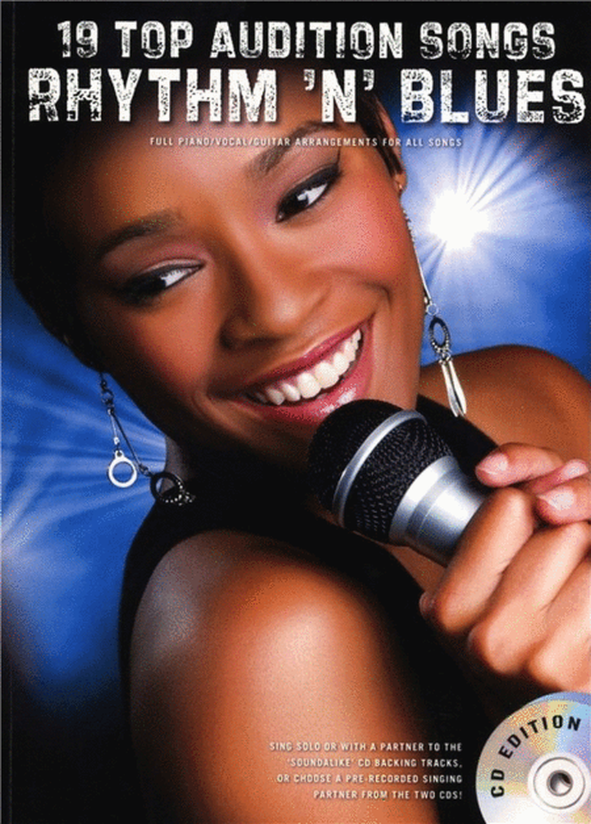 Audition Songs 19 Top Rhythm N Blues Book/CD