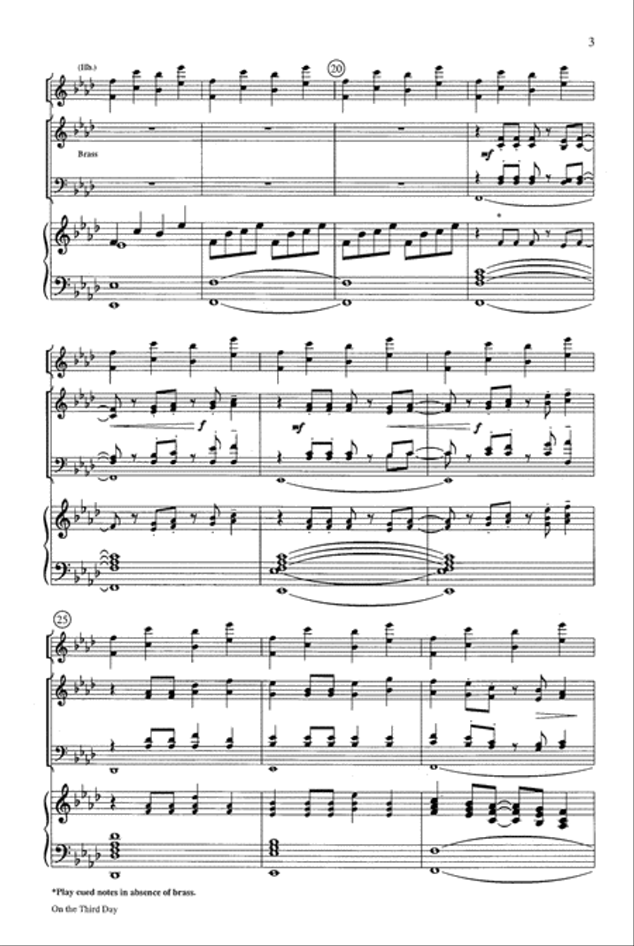 On the Third Day 3-Part scores gallery preview page 4