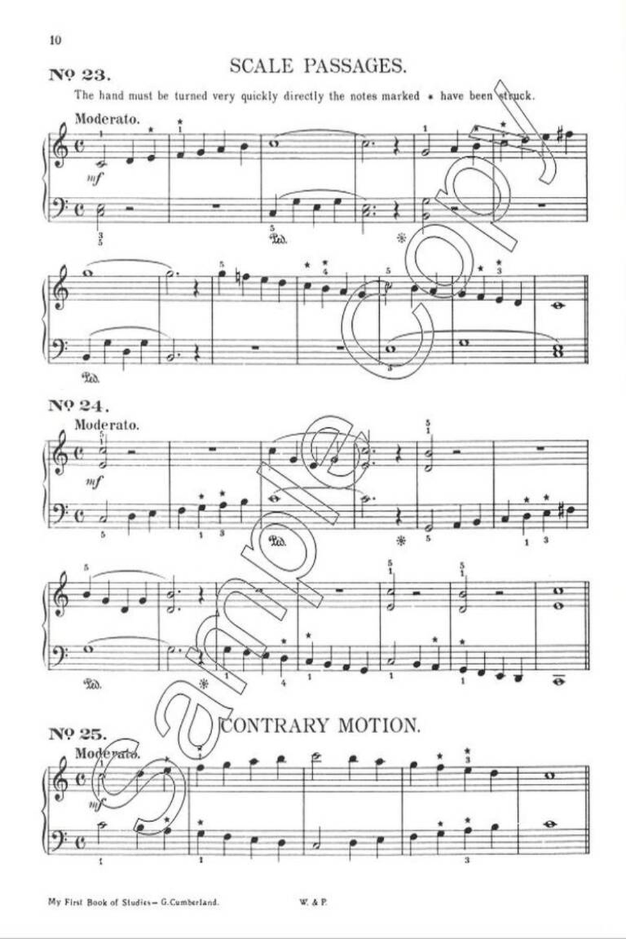 My First Book of Studies Piano Method scores gallery preview page 2
