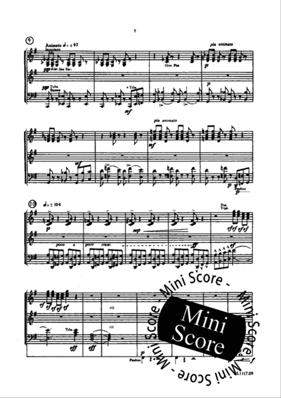 Hugenotensuite Hugenotensuite Concert Band scores gallery preview page 9