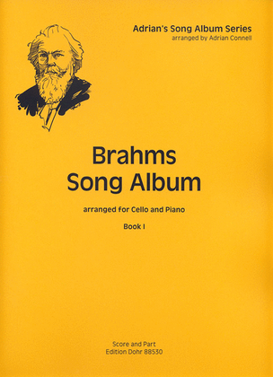 Book cover for Brahms Song Album I (für Violoncello und Klavier)