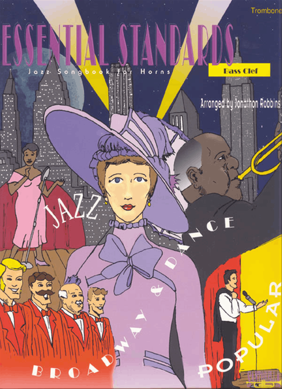 Essential Standards for Trombone with CD Trombone Solo scores gallery preview page 1