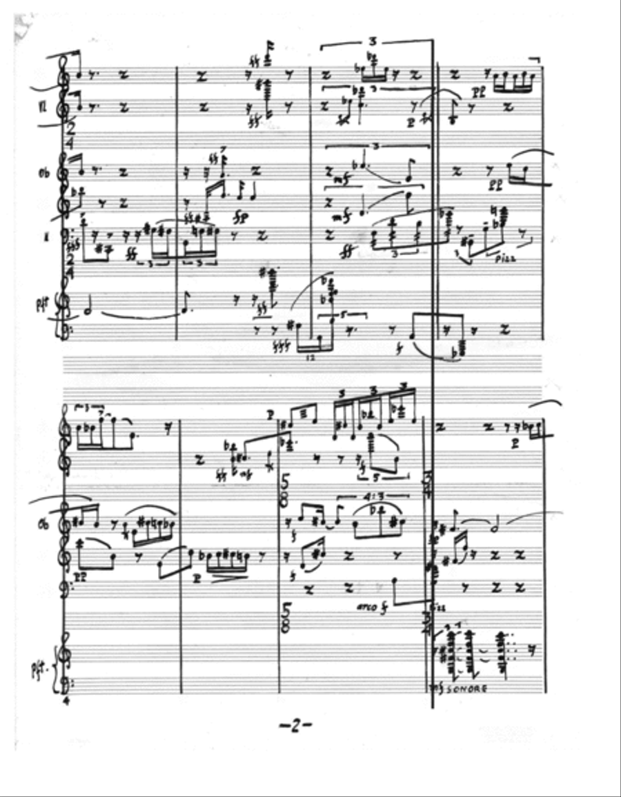 [Pleskow] Sextet Small Ensemble scores gallery preview page 5