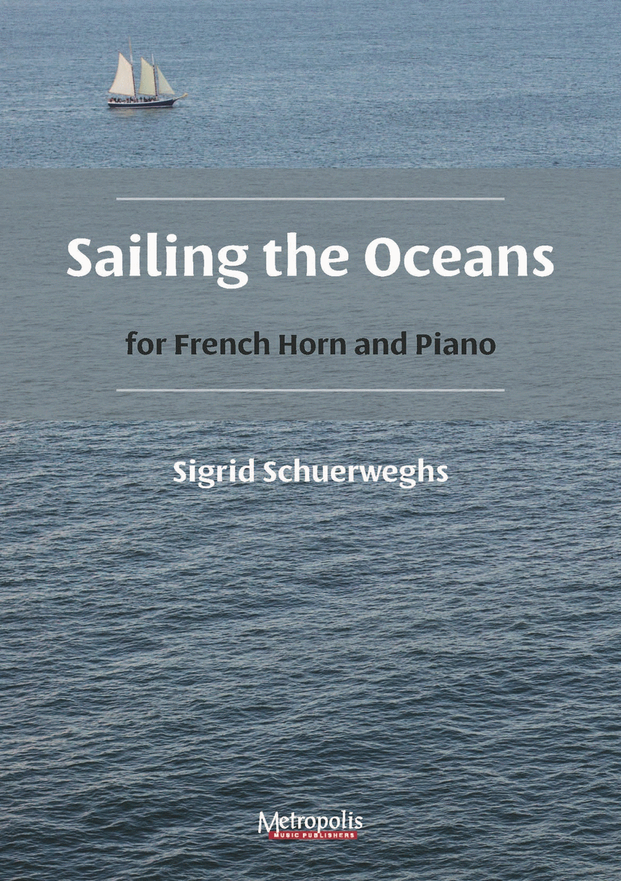 Sailing the Oceans for French Horn and Piano Horn scores gallery preview page 1