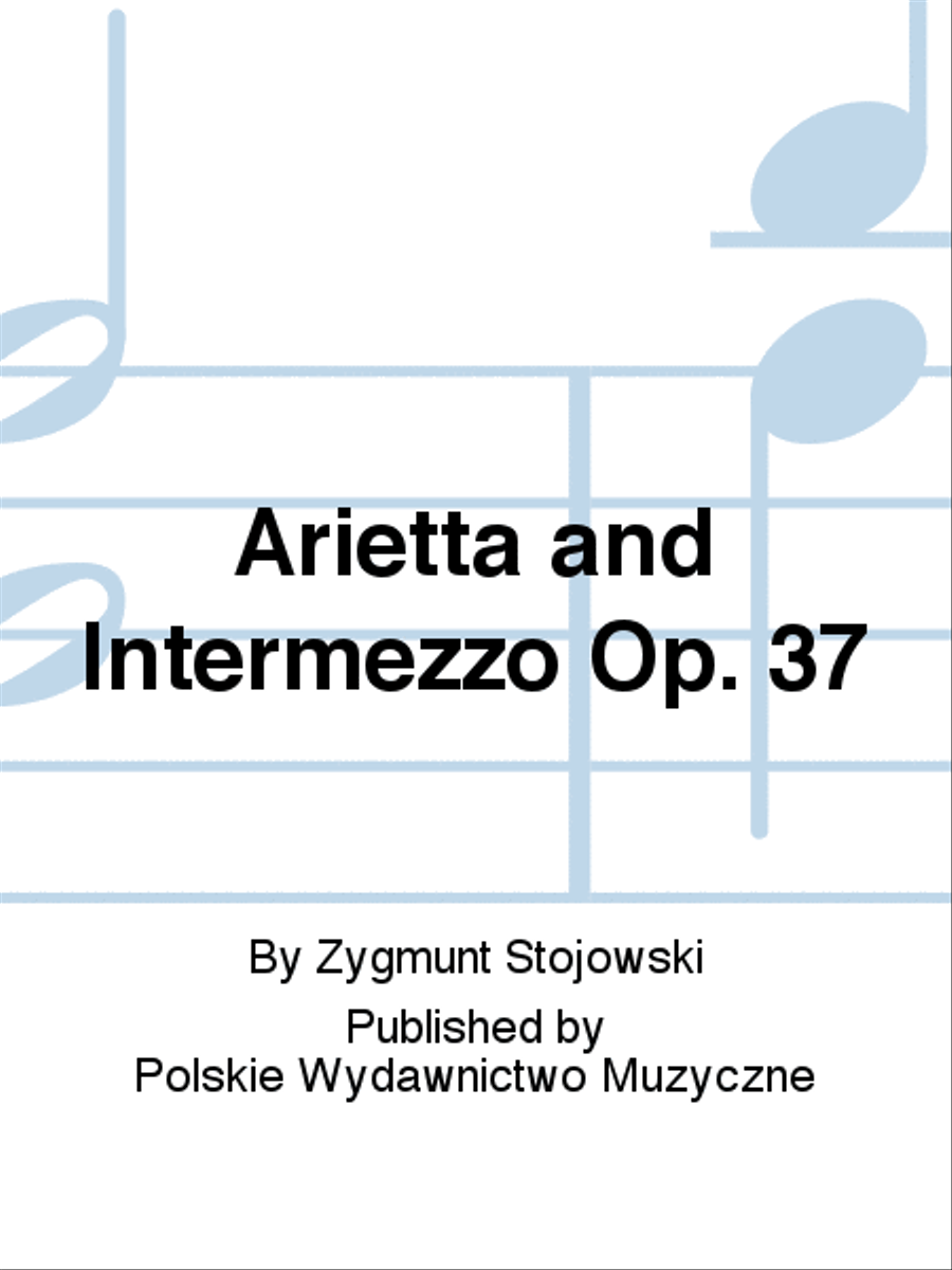 Arietta and Intermezzo Op. 37 Violin Solo scores gallery preview page 1