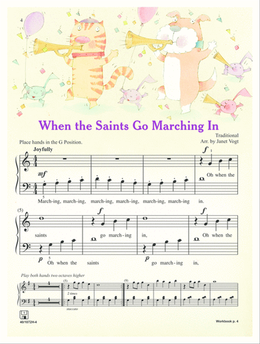Piano Discoveries Piano Bk 1B Digital Download Piano Method scores gallery preview page 4