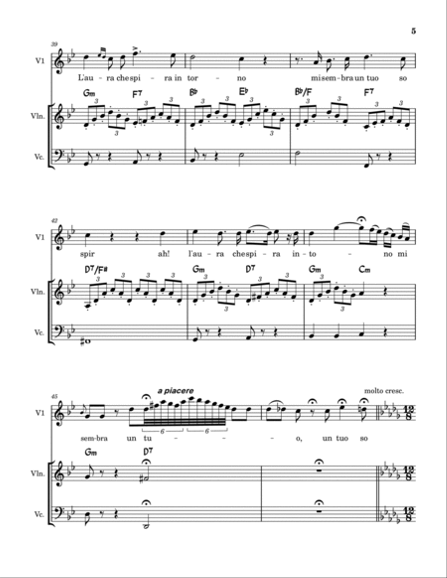 In The Cage Piano, Vocal, Guitar scores gallery preview page 5