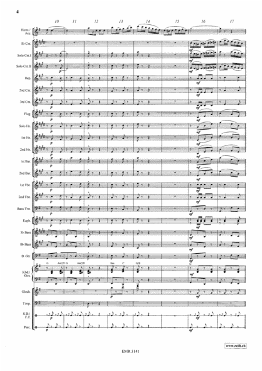 3 Sketches 3 Sketches Brass Band scores gallery preview page 5