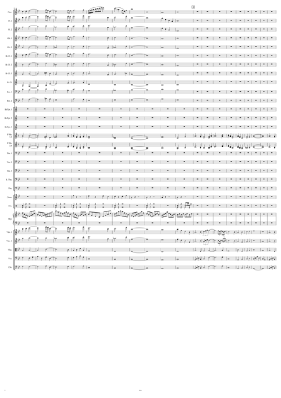 Pecos Mountains Full Orchestra scores gallery preview page 2