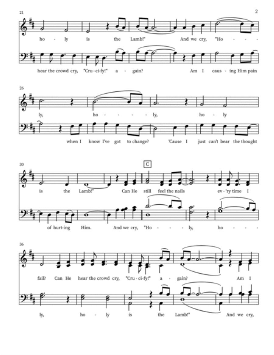 Feel The Nails 4-Part scores gallery preview page 2
