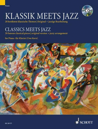 Classics Meet Jazz Vol 1 Piano Book/CD Arr Korn