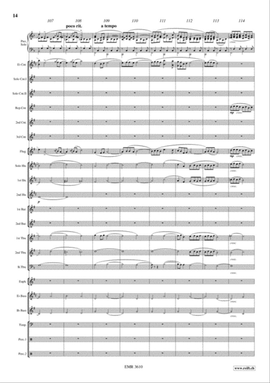 Concerto Fantastico Brass Band scores gallery preview page 15