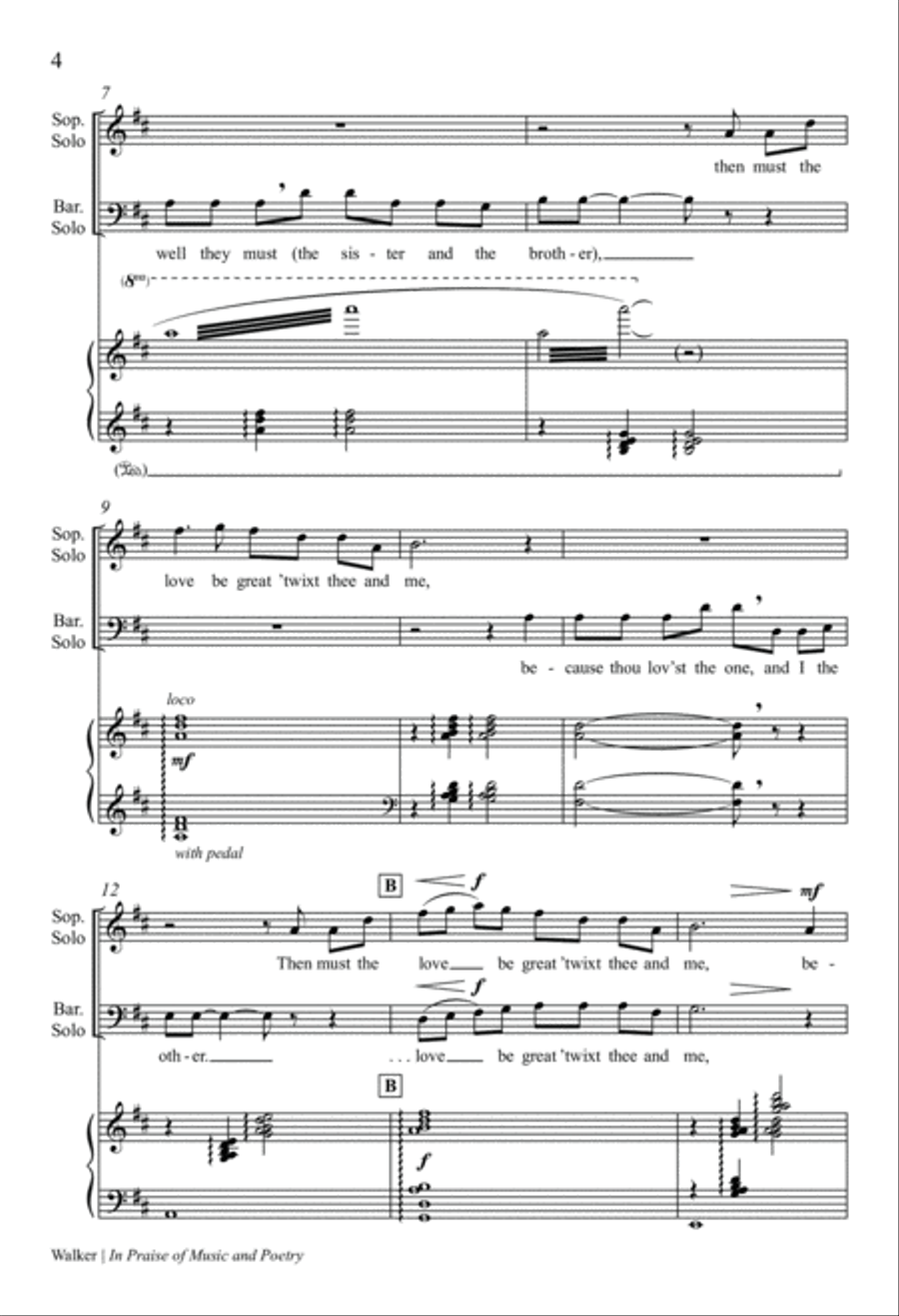 In Praise of Music and Poetry (a reconciliation) Baritone Horn scores gallery preview page 4