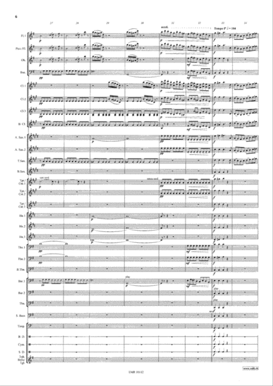 Die Fledermaus Overture Concert Band scores gallery preview page 7