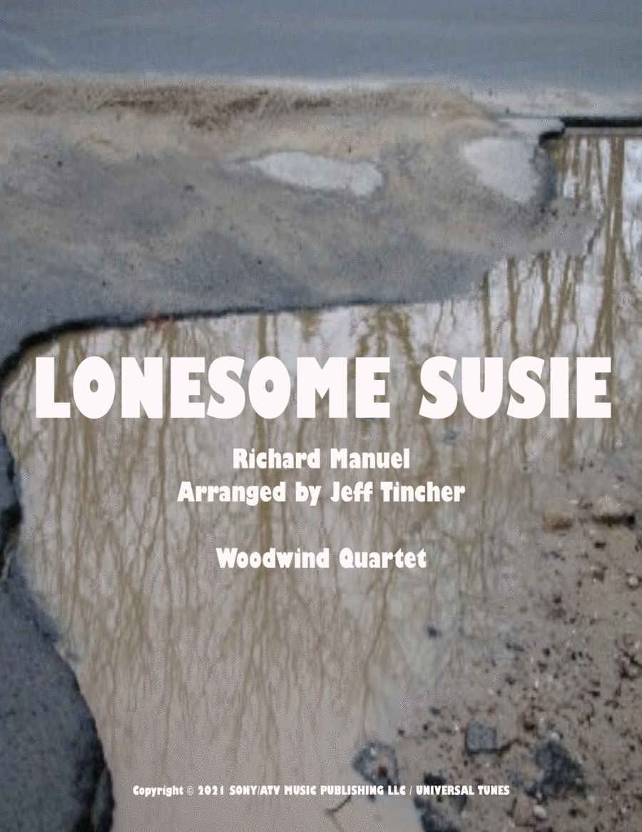 Lonesome Susie Lonesome Susie Woodwind Quartet scores gallery preview page 1