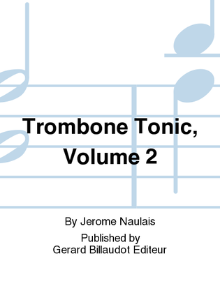 Book cover for Trombone Tonic V2