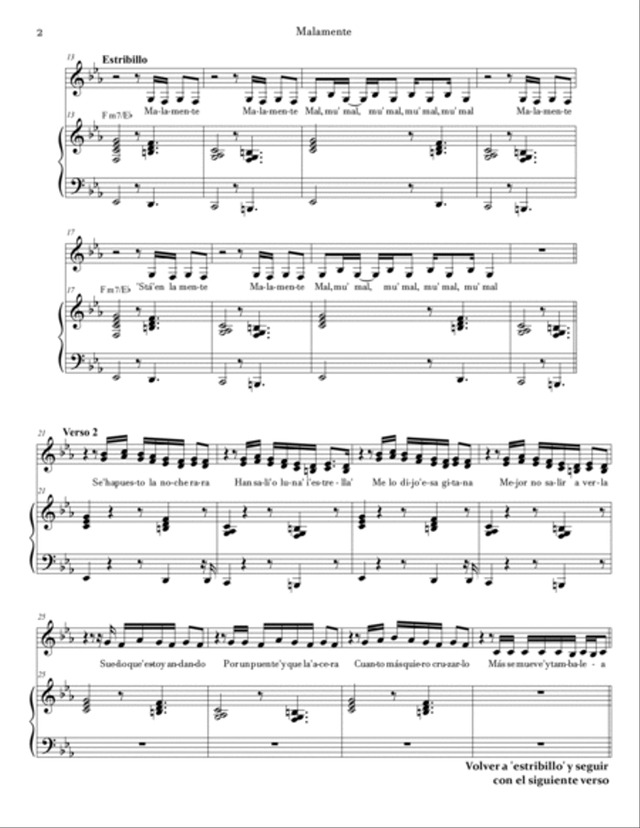 Malamente Voice scores gallery preview page 2