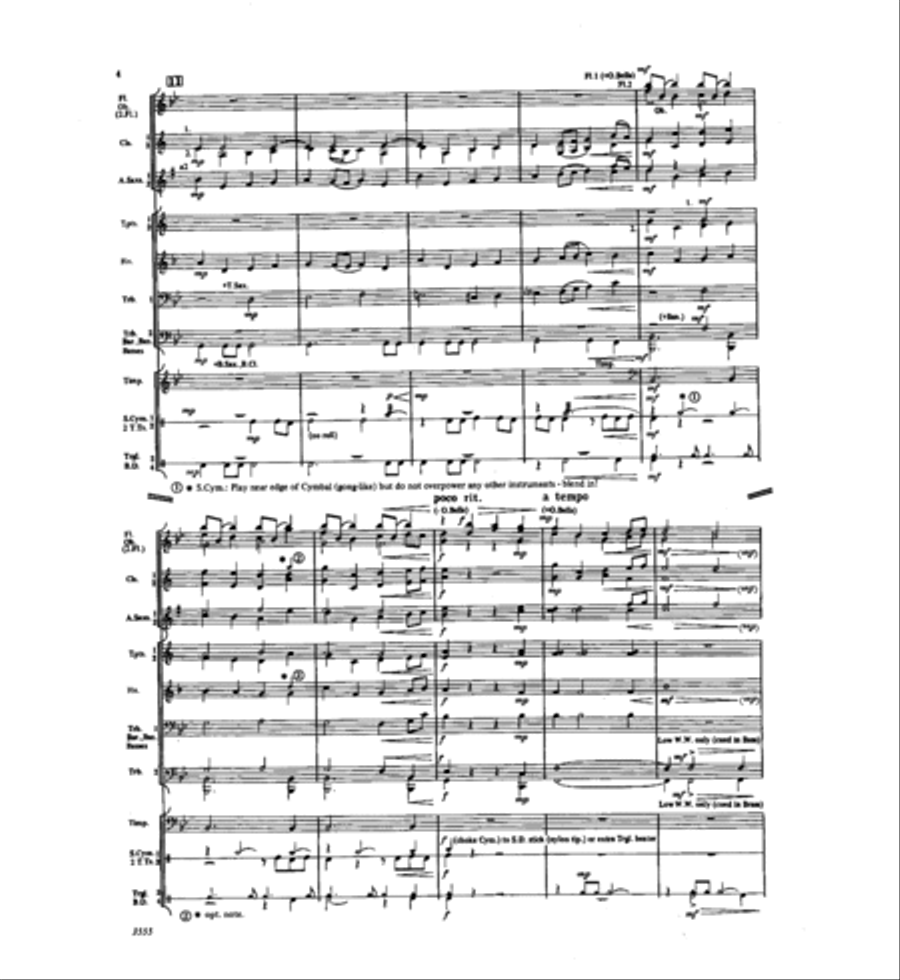 Cantilena Cantilena Concert Band scores gallery preview page 5