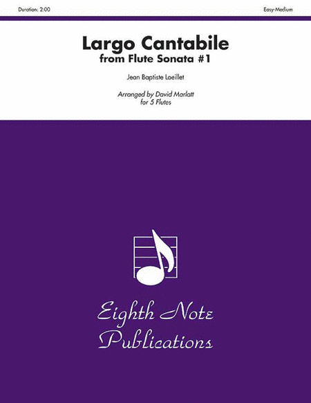 Largo Cantabile from Flute Sonata No. 1