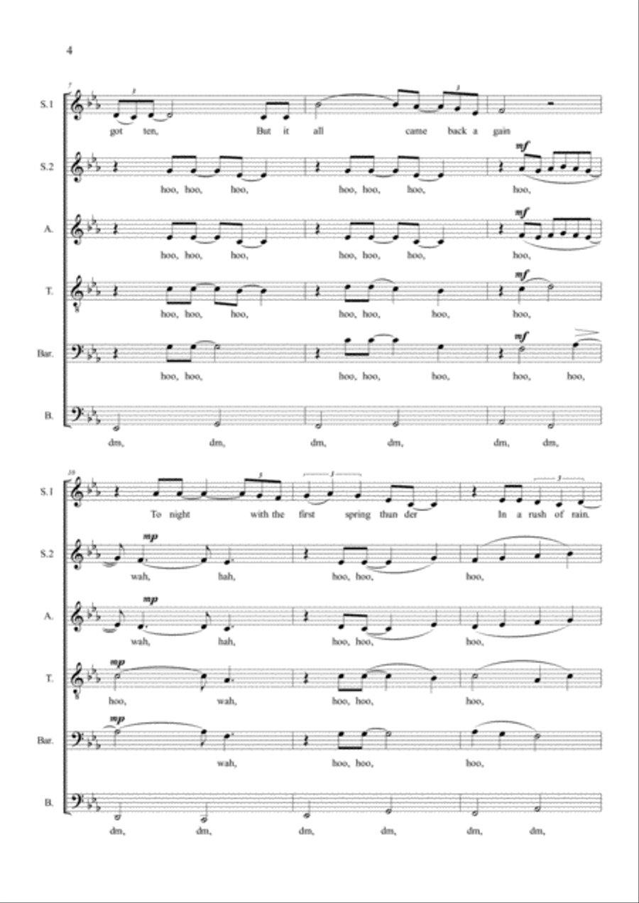 A Rush of Rain A Rush of Rain SSATBB scores gallery preview page 4