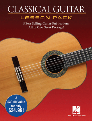 Classical Guitar Lesson Pack