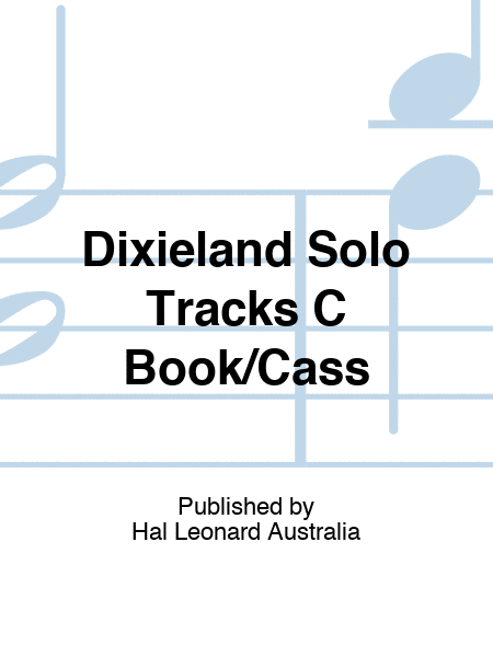 Dixieland Solo Tracks C Book/Cass