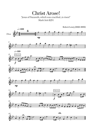 Robert Lowry - Christ Arose for Oboe Solo