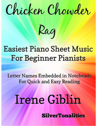 Chicken Chowder Rag Easiest Piano Sheet Music for Beginner Pianists