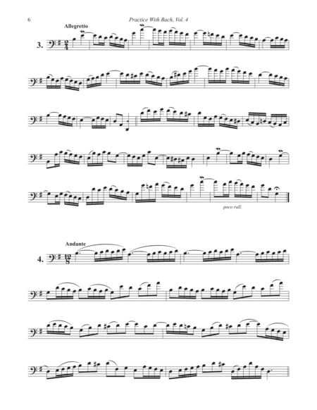 Practice With Bach for the Euphonium volume 4, based on the Goldberg Variations