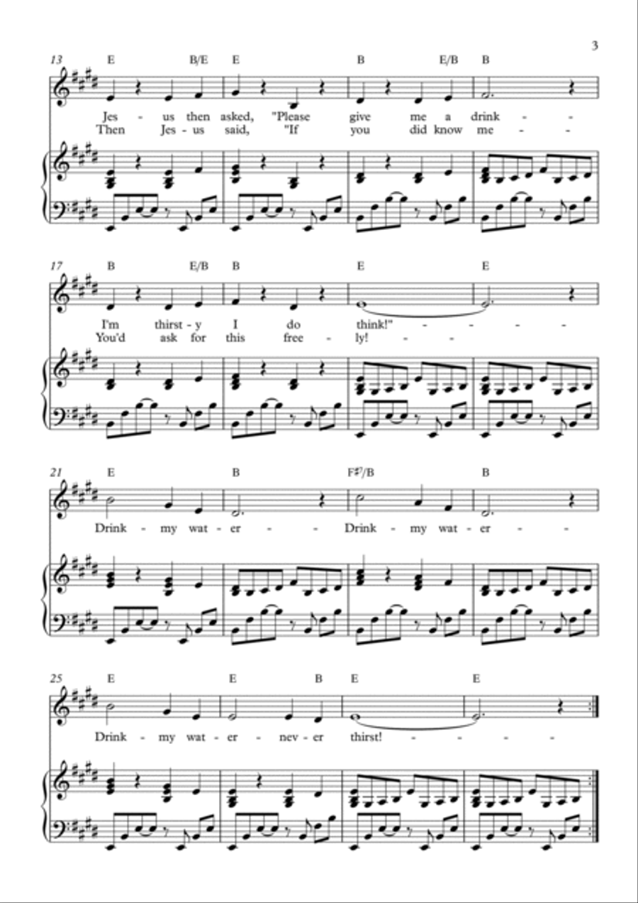 Drink Drink Piano, Vocal, Guitar scores gallery preview page 3
