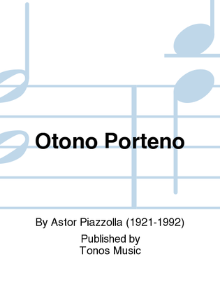 Book cover for Otono Porteno