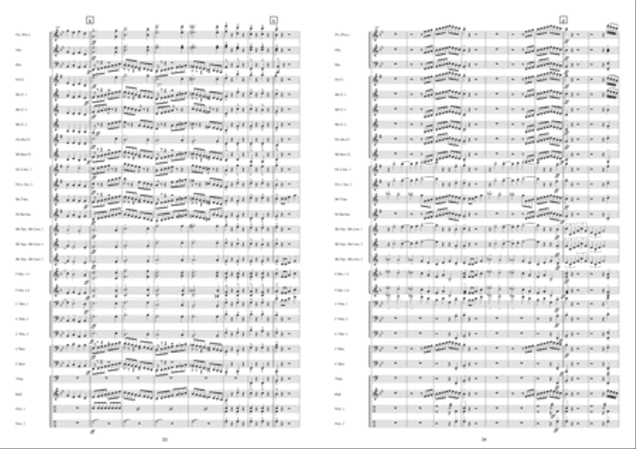 Marche Militaire Française Brass Band scores gallery preview page 18