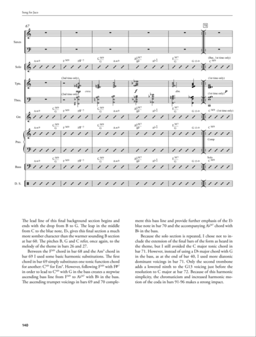 Composing and Arranging for the Contemporary Big Band CD scores gallery preview page 14