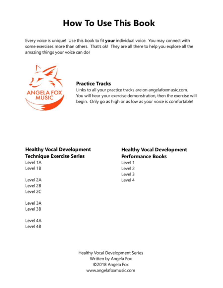 Healthy Vocal Development: Technique Exercises Level 3B Voice scores gallery preview page 2
