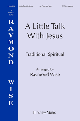 Book cover for A Little Talk With Jesus