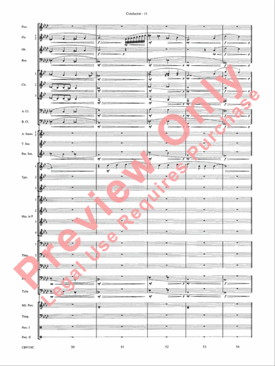 Gershwin! (Medley) Concert Band scores gallery preview page 14