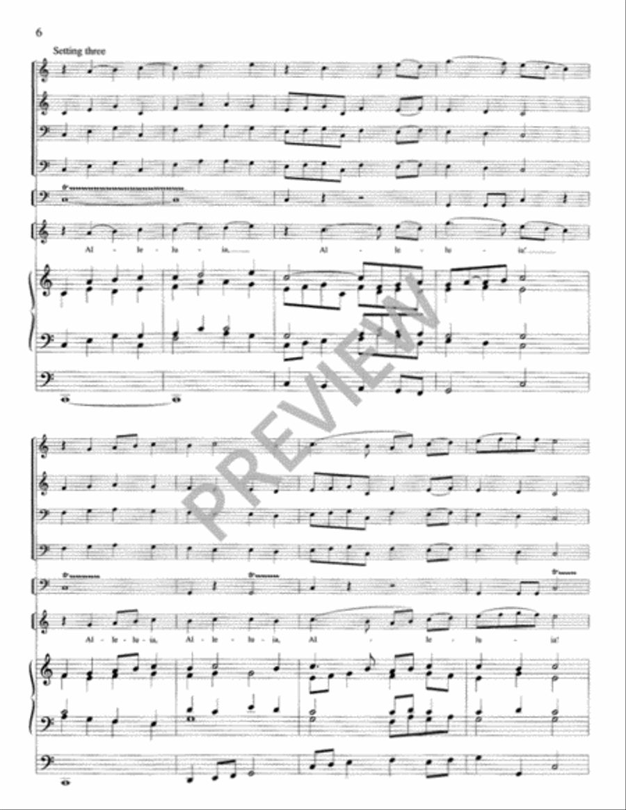 Festival Hymns for Organ, Brass, and Timpani - Volume 2, Easter Trombone scores gallery preview page 8