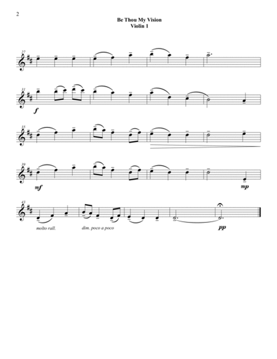 Be Thou My Vision (Irish Hymn) - String Orchestra or Quintet - Intermediate Level image number null