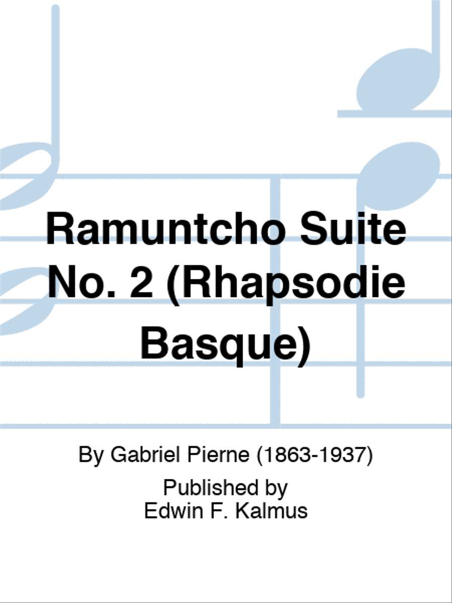 Ramuntcho Suite No. 2 (Rhapsodie Basque) Set of Parts scores gallery preview page 1