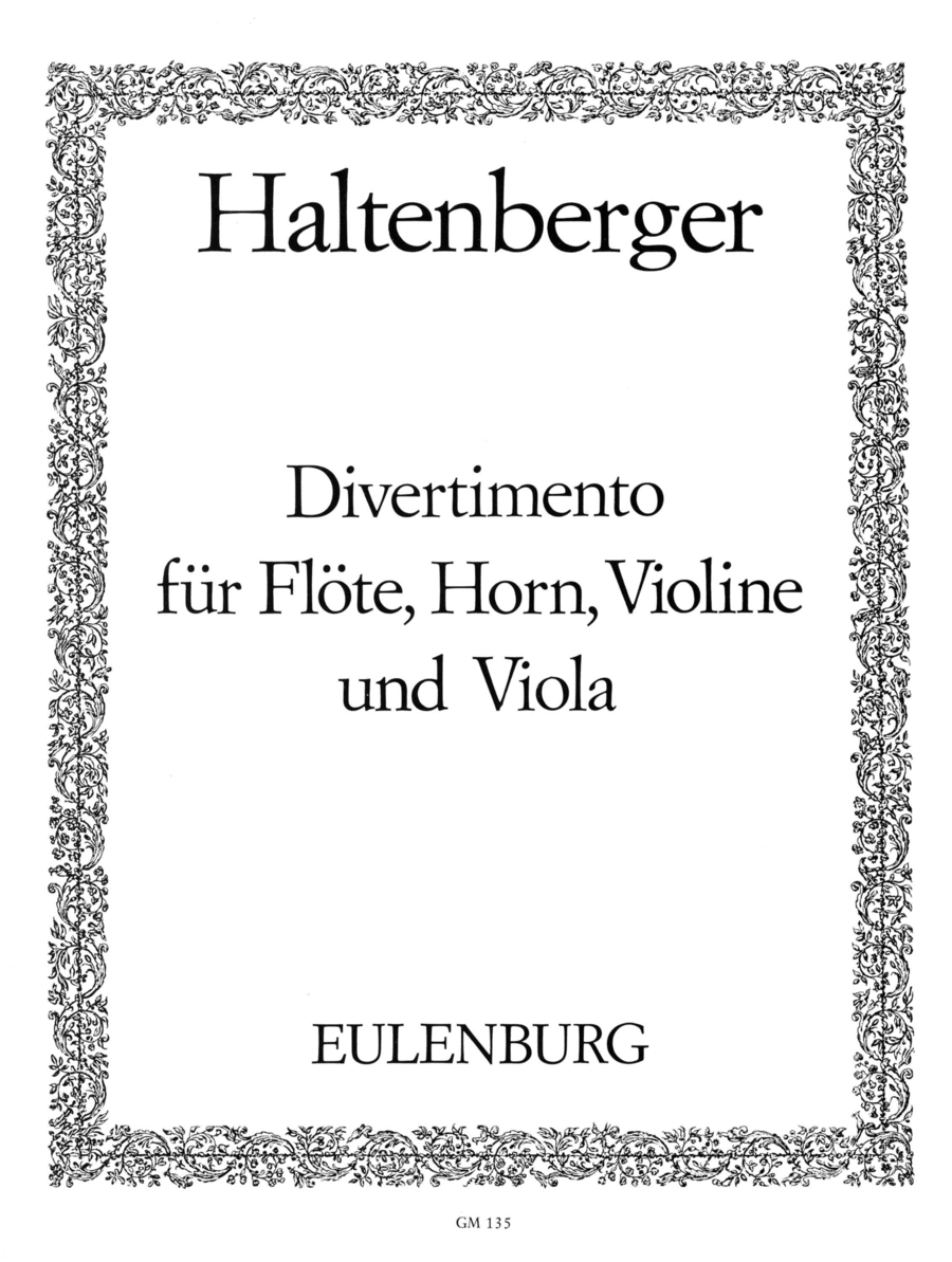Divertimento Flute scores gallery preview page 1